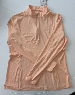 WOMEN'S NWT PETER MILLAR GOLF 1/4 ZIP PULLOVER / MEDIUM