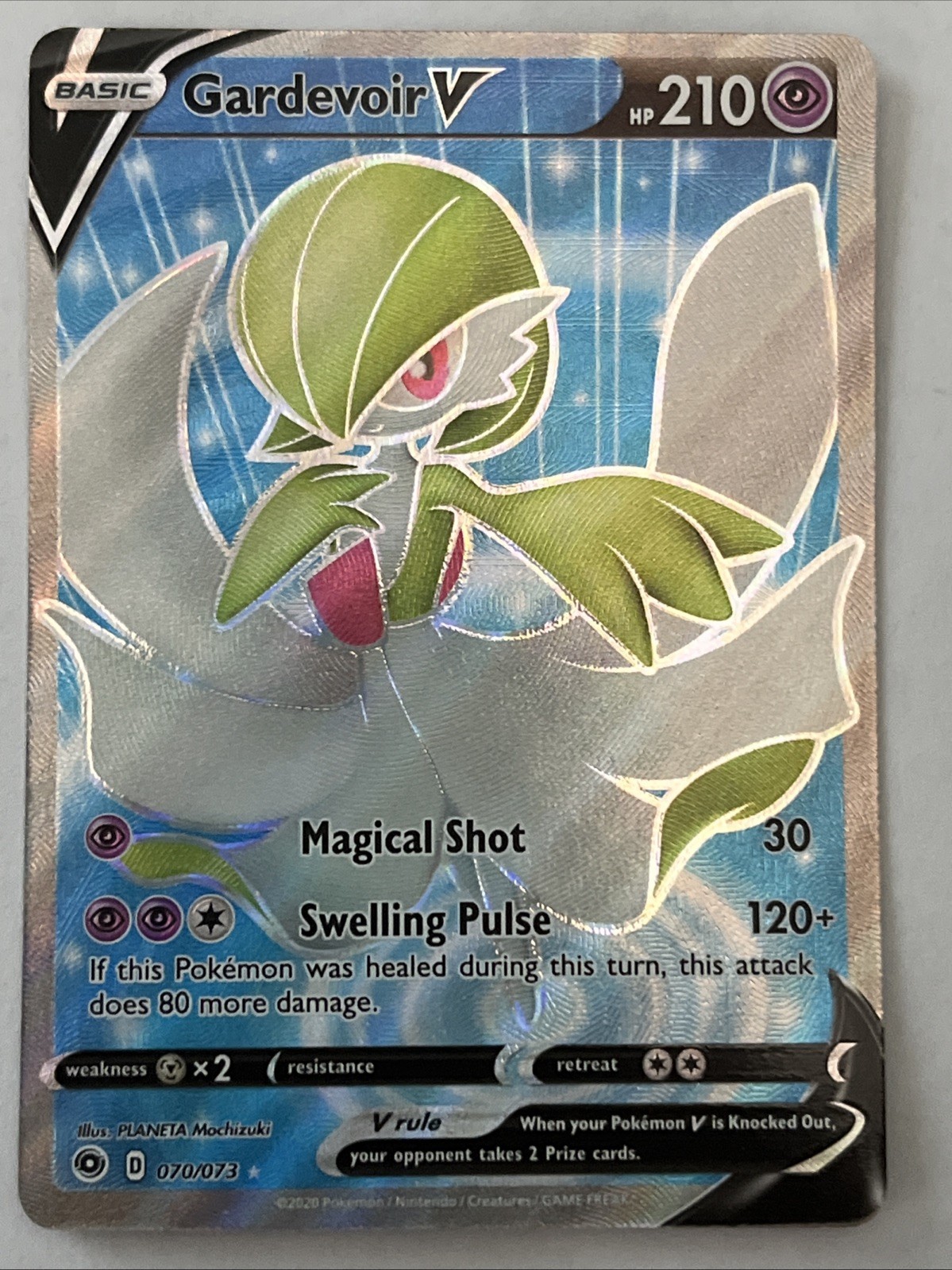 Gardevoir V (Full Art) 70/73 Champions Path Holo NM