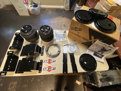 Air Lift Loadlifter 57538 7500XL Airbag Kit 2011-2019 Silverado Sierra NEW Black