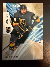 UD SP GAME USED 2020-21 ALEX TUCH HOCKEY CARD #92 NUMBERED 151/265