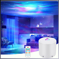 LED Sternenhimmel Projektor Galaxy Projektor Fernbedienung Timer Nachtlicht