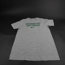 Michigan State Spartans Nike Nike Tee Short Sleeve Shirt Youth Gray New