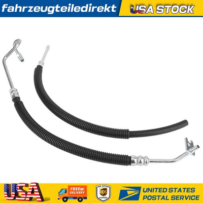 #ad 2Pcs Power Steering Pressure amp; Return Hose for Chevy Silverado 1500 Tahoe Yukon $49.44