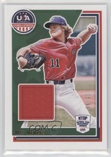 2022 Panini USA Baseball Stars & Stripes Materials Gold 5/99 Wes Mendes 0j81
