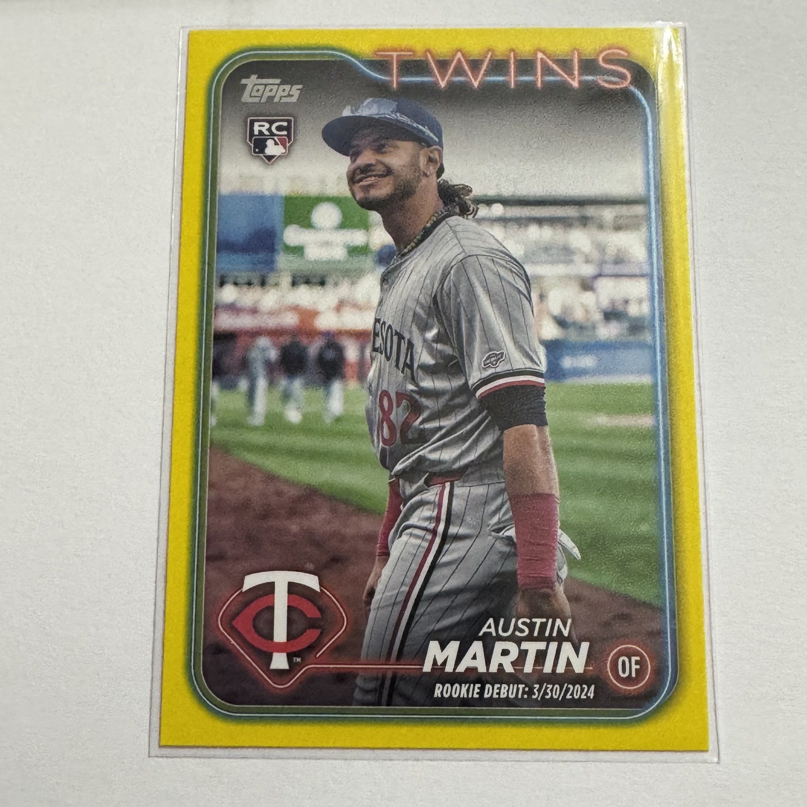 2024 Topps Update #US325 Austin Wells Yellow