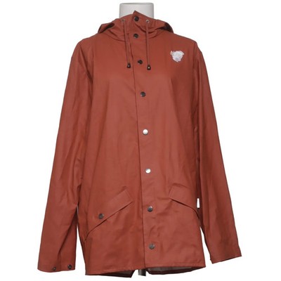 Rains, Regenmantel, Damen, Größe: S/M, Orange, Polyester/Polyurethan #p0m