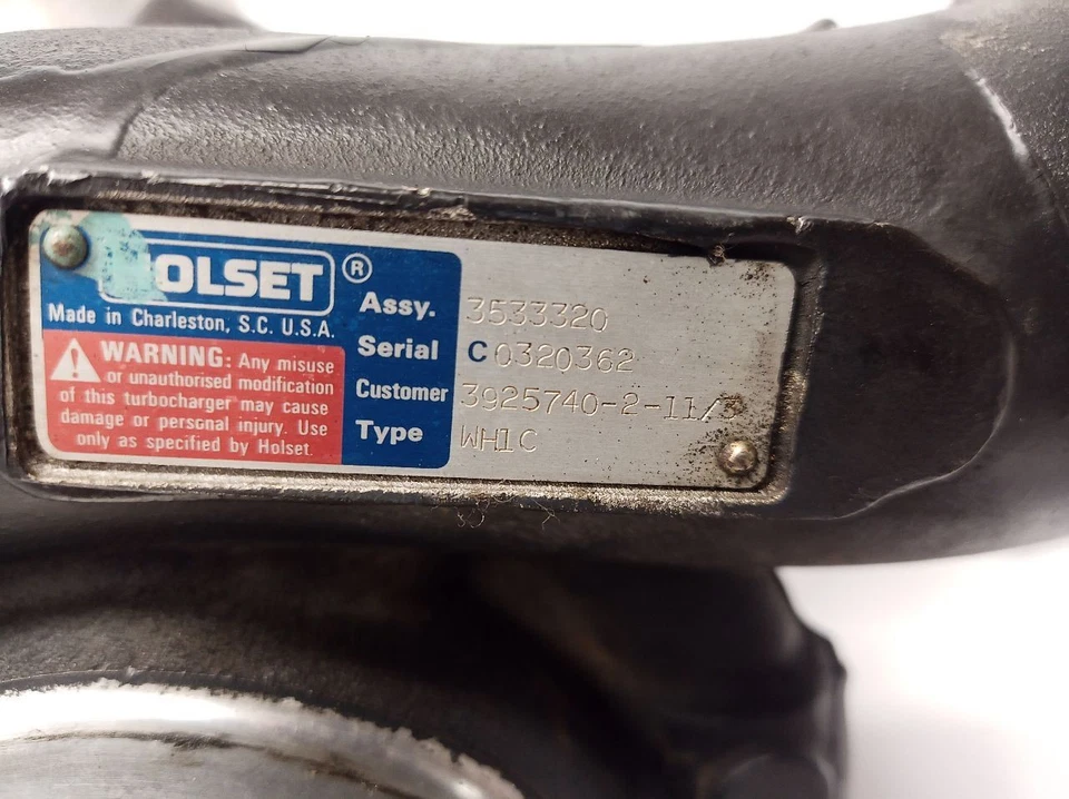 Turbocompresor Dodge Ram 3500 1994 5,9 L 12063972 Foto 2 de 4