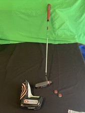 ODYSSEY OWorks Black 1 Putter RH w/ 34 Steel Shaft, Head Cover and Weights.