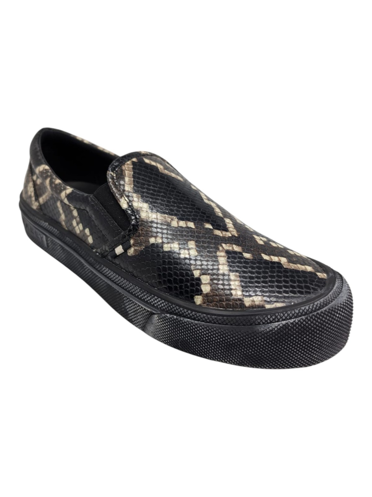 Мужские разноцветные кроссовки из кожи с эффектом змеиной кожи Bally Leory 6304350 Цена 680 долларов США 57990₽