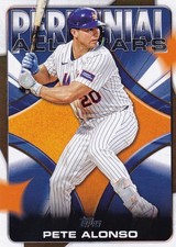 PETE ALONSO TOPPS CELEBRATION PERENNIAL ALL-STARS ORIOLES METS #PAS-19 2026 S1