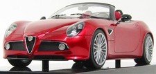 MR Models 1/18 ALFA02BLUX Alfa Romeo 8C Spider 2008 Resin Model Car