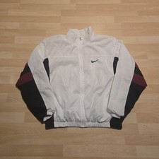 Vintage 90s Nike Windbreaker Jacket Mens Large Big Swoosh Logo Retro Colorblock