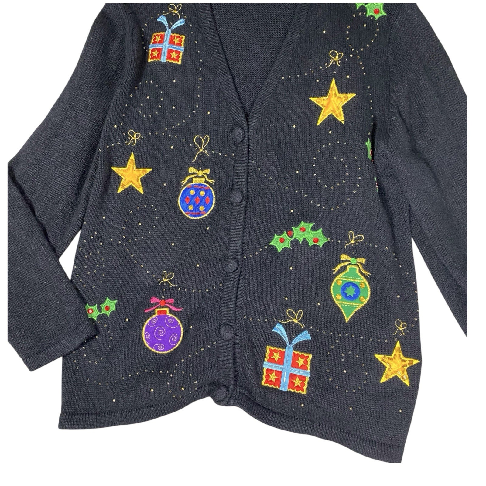 VINTAGE BASIC EDITIONS 2X Embroidered Christmas O… - image 4