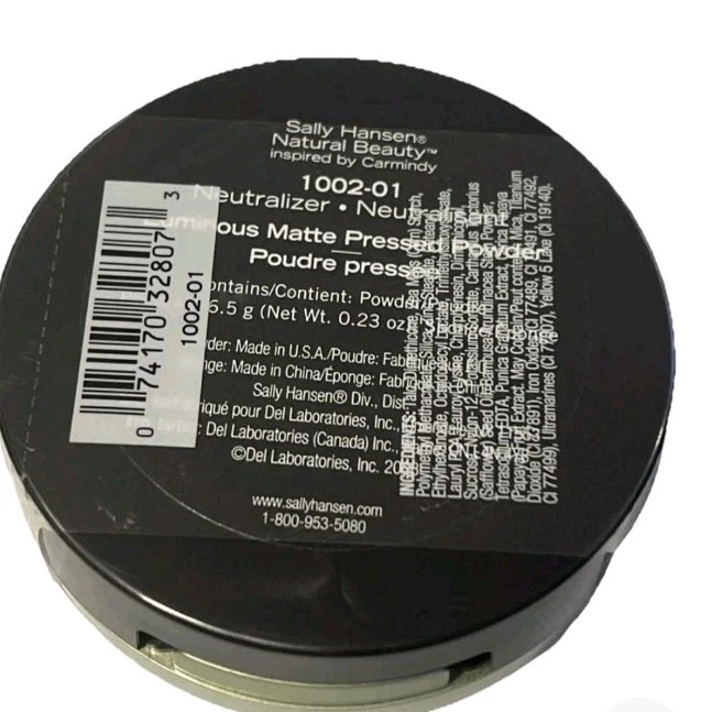 Sally Hansen Luminous Matte Pressed Powder 1002-01 Neutralizer - Image 2 of 3
