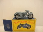 1960 MOKO Lesney Matchbox No.4 'TRIUMPH CYCLE & SIDECAR'--w/D-box---see photos &