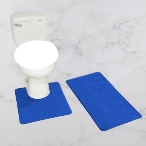 2pc Bathroom Set Bath Rug Contour Mat Non slip Super Soft Solid Colors #26 - Picture 20 of 26