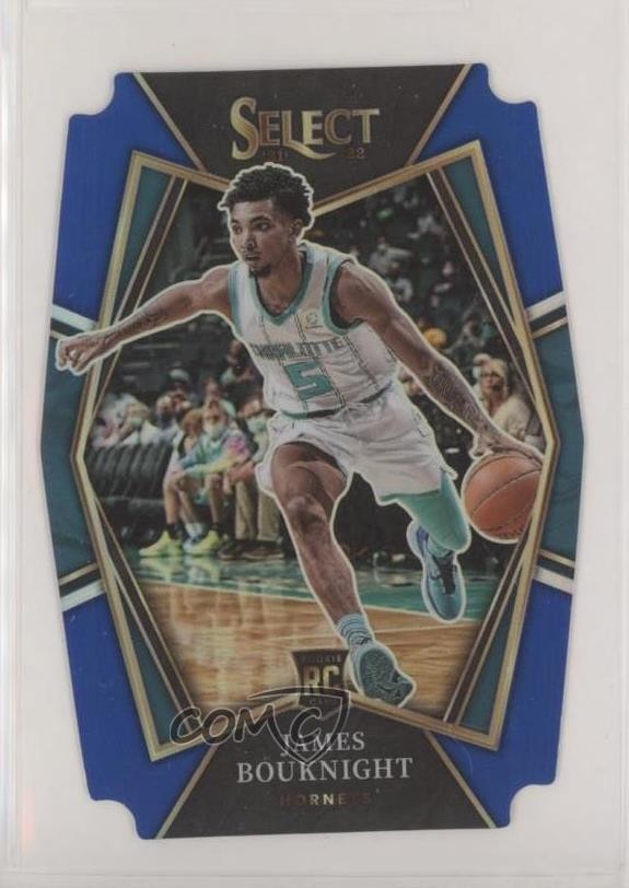 2021 Panini Select Premier Level Blue Prizm Die-Cut 200/249 James Bouknight n1u