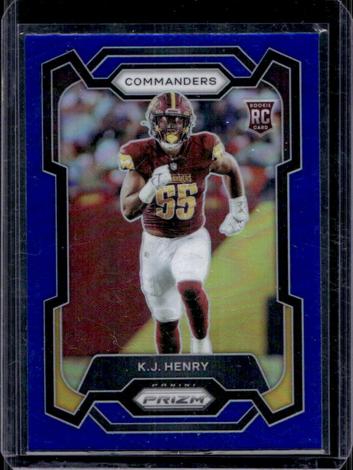 KJ Henry Panini Prizm #400 Blue
