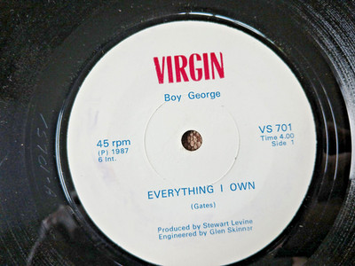 Boy George Culture Club RARE Zimbabwe Press Everything Mode Duran Erasure Tears