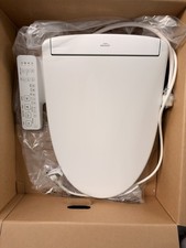 TOTO SW3346 01 WASHLET S2 Elongated Bidet Seat Cotton White Open Box