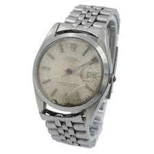 As-Is Men's Rolex Date 1500 34mm Silver Dial Jubilee Bracelet Watch #W301958-1
