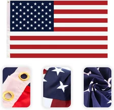 American Flags For Outside 3x5 – USA Flag Country Decor for Home, Back Yard - US