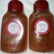 Perlier Melograno Pomegranate 100 organic Bath Cream Sealed 8.4oz Set Of 2
