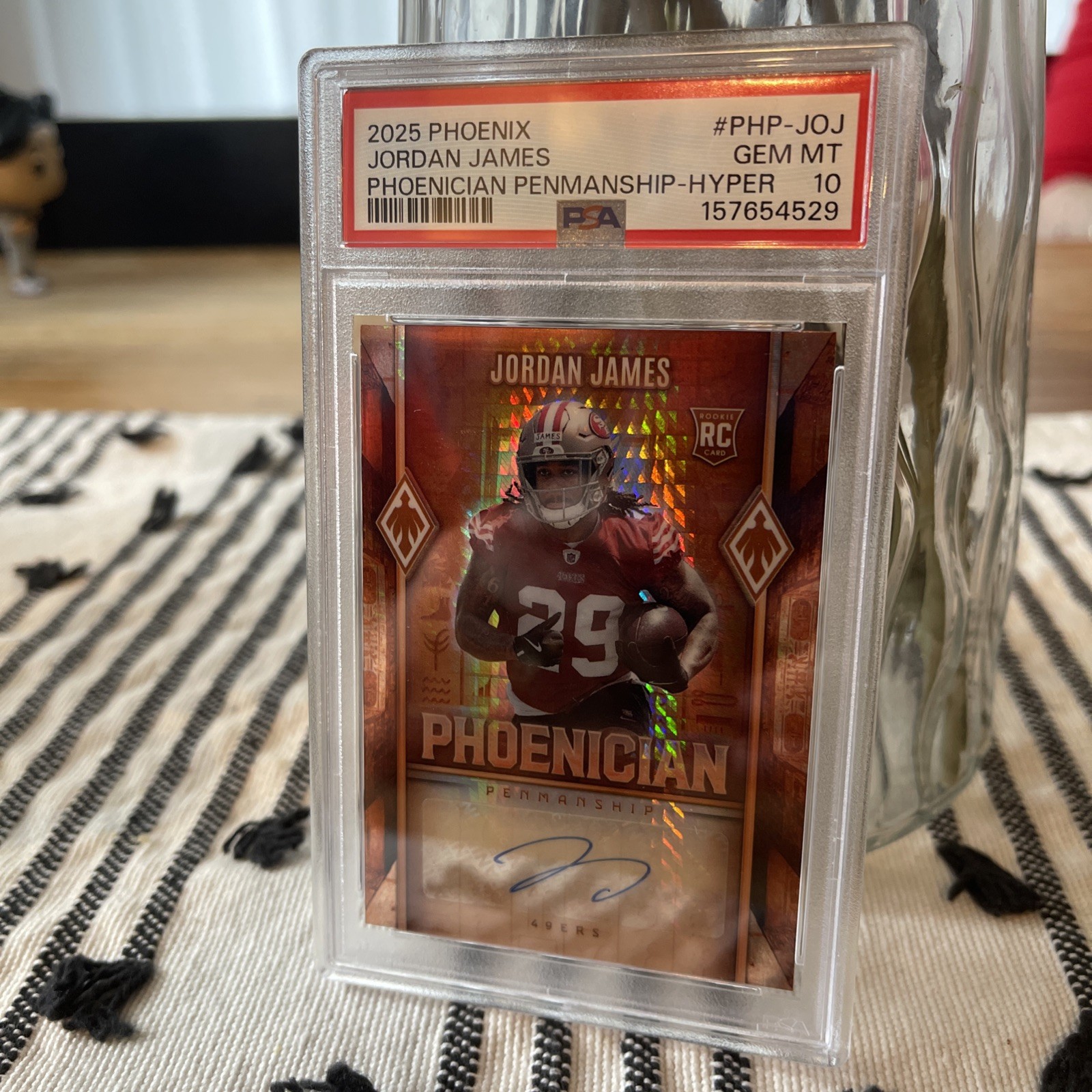 2025 Phoenix Jordan James  RC Hyper AUTO PSA 10 GEM MINT .. POP 1 🔥🔥 view 2