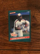 Andres Galarraga 1986 The Rookies Baseball Card