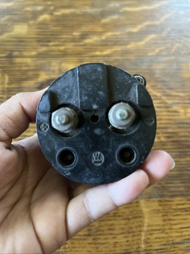 VINTAGE AIRCRAFT AMP GAUGE AMMETER 0-60 WW2 ERA COCKPIT INSTRUMENT AVIATION - Picture 8 of 8