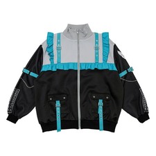 NEW ACDC Rag x Hatsune Miku Forever Black Mint Frill Oversized Jacket - Limited