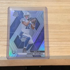 2025 Mosaic Football Adonai Mitchell Indianapolis Colts #203 Holo B-20