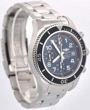 Breitling Superocean Chronograph 42 BLUE Stainless Steel Automatic Watch A13311 4