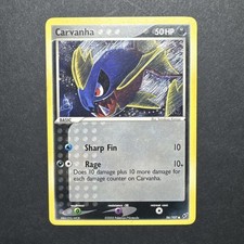 Carvanha 56/107 EX Deoxys Pokemon Card Common LP on eBay