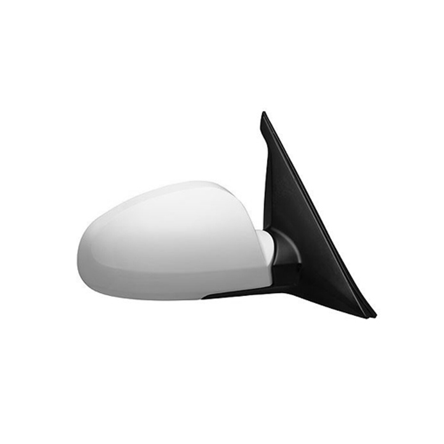 Espejo retrovisor de puerta lateral de pasajero listo para pintar de repuesto para modelo LX 128-63564