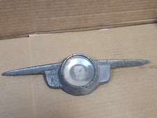 1952 52 Plymouth Hood Emblem Base 1456325 Cranbrook Concord Front Trim 1952 52 Plymouth Hood Emblem Base 1456325 Cranbrook Concord Front Trim