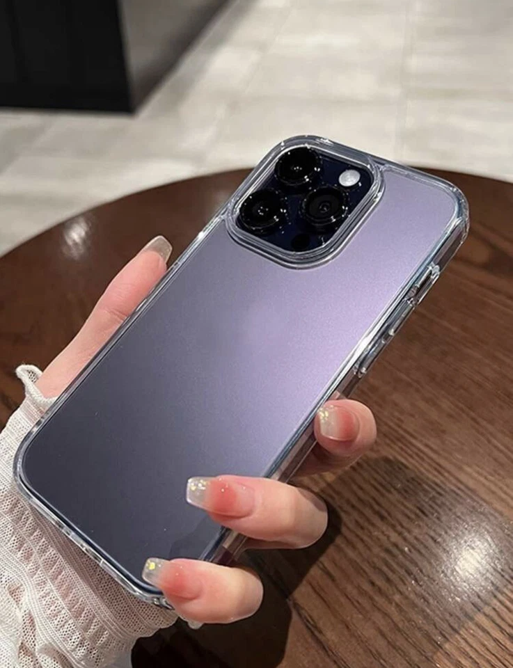 Funda rígida acrílica transparente compatible con fundas para Apple iPhone 11 Foto 4 de 4