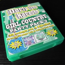 Party Tyme Karaoke: Girl Country Party Pack 3 32 Song's on 4 CD Gs US CD 0307