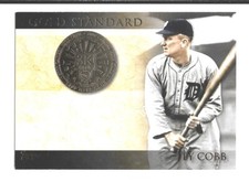 # 2012 Topps Baseball Ty Cobb Tigers Gold Standard #GS-15 NRMT