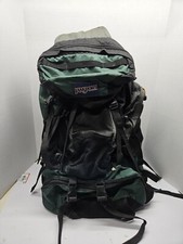 Jansport Rockies Internal Frame Green / Black Hiking Backpack Rucksack 103L Tall