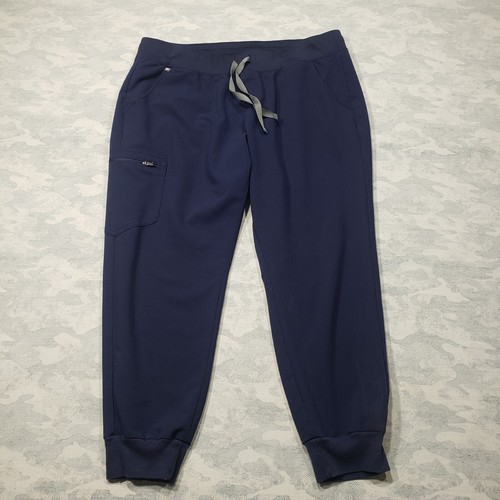 Figs Scrub Bottoms Damen XL blau Technical Collection medizinische Uniform