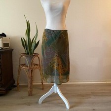 Vtg Fairy Boho Midi Skirt