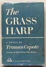 The Grass Harp SIGNED by TRUMAN CAPOTE - Hard Bound First Edition in Dust Jacket