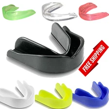 Mouth Guard Gum Shield Teeth Protector Boil Bit Boxing Karate Football Rugby 