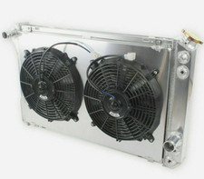 4-row Radiator Shroud 12fans For 82-92 Chevy Camaro Ls Swap Dual Pass 5.0l 5.7l