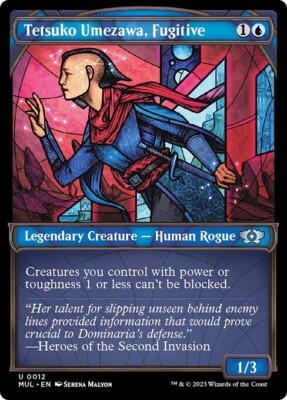 TETSUKO UMEZAWA, FUGITIVE x4 mtg NM-M Multiverse Legends 4 Unc