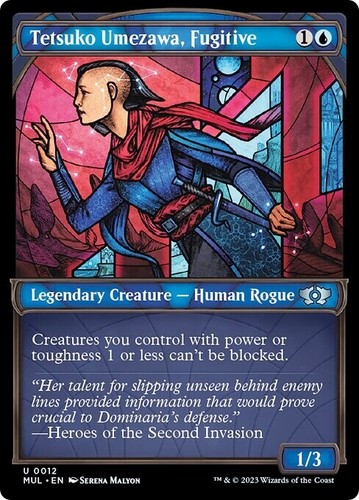 TETSUKO UMEZAWA, FUGITIVE x4 mtg NM-M Multiverse Legends 4 Unc