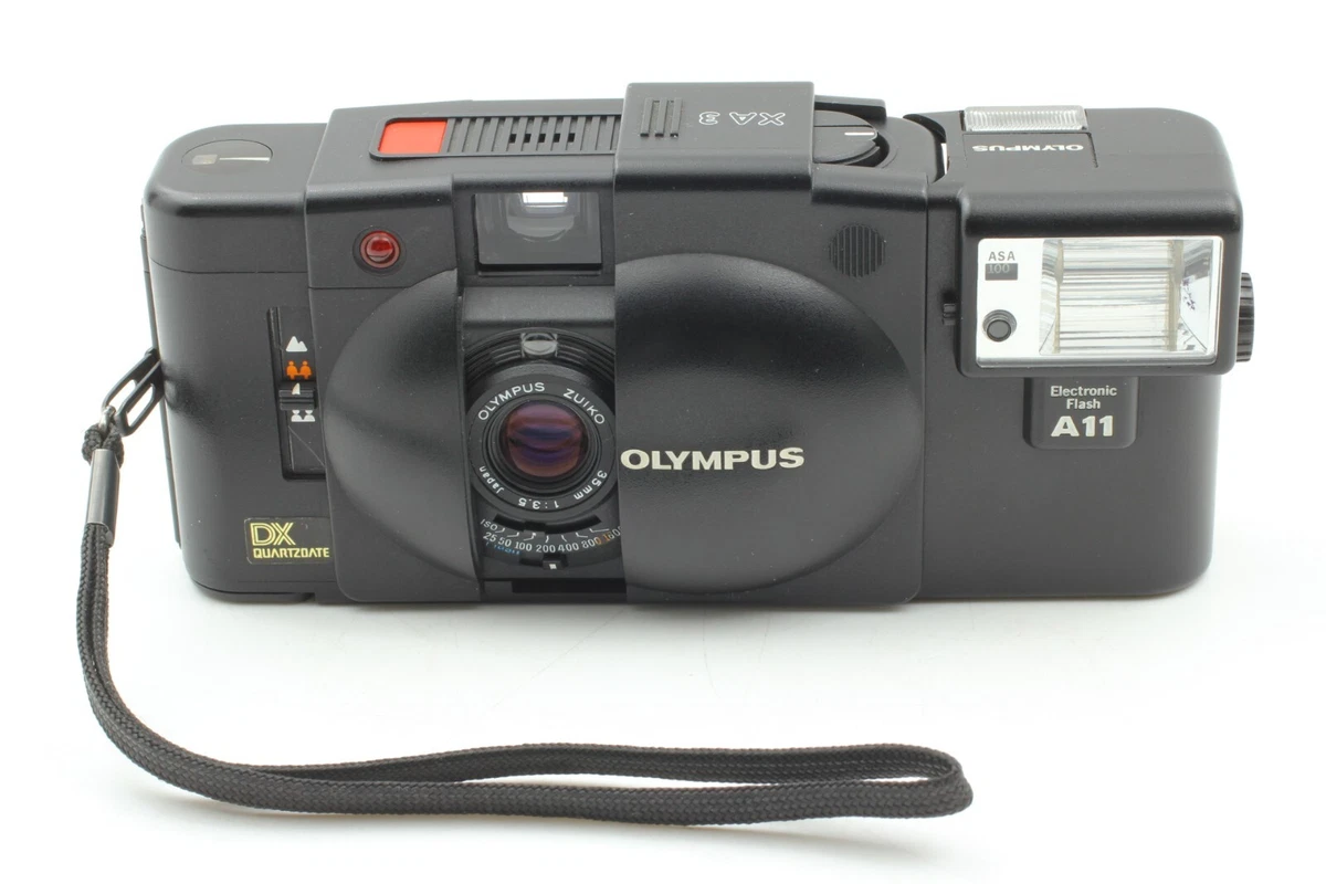 【Optics N Mint w/ Strap】 Olympus XA3 35mm Film Camera w/ A11 Flash Japan #631