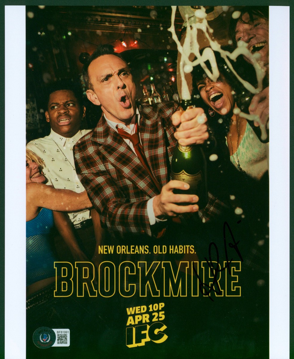 HANK AZARIA Signed 8x10 BROCKMIRE 2nd Season Premiere Poster Photo Beckett  BAS