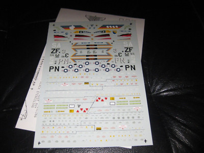 F-4D 4E Phantom 3rd 4th TFW decal sheet by Microscale in 1/72 scale